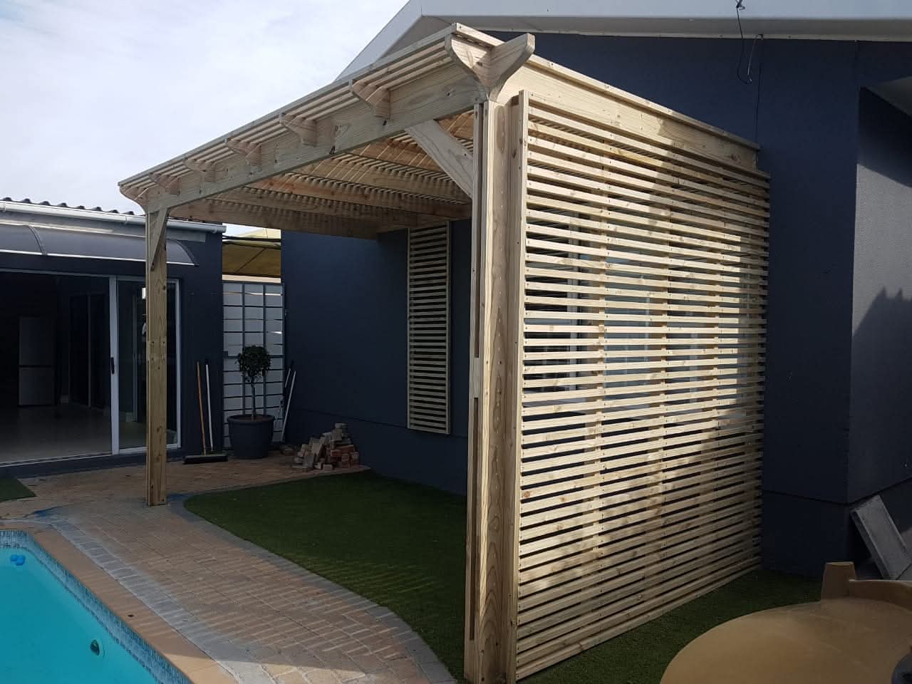 Custom Wooden Carport