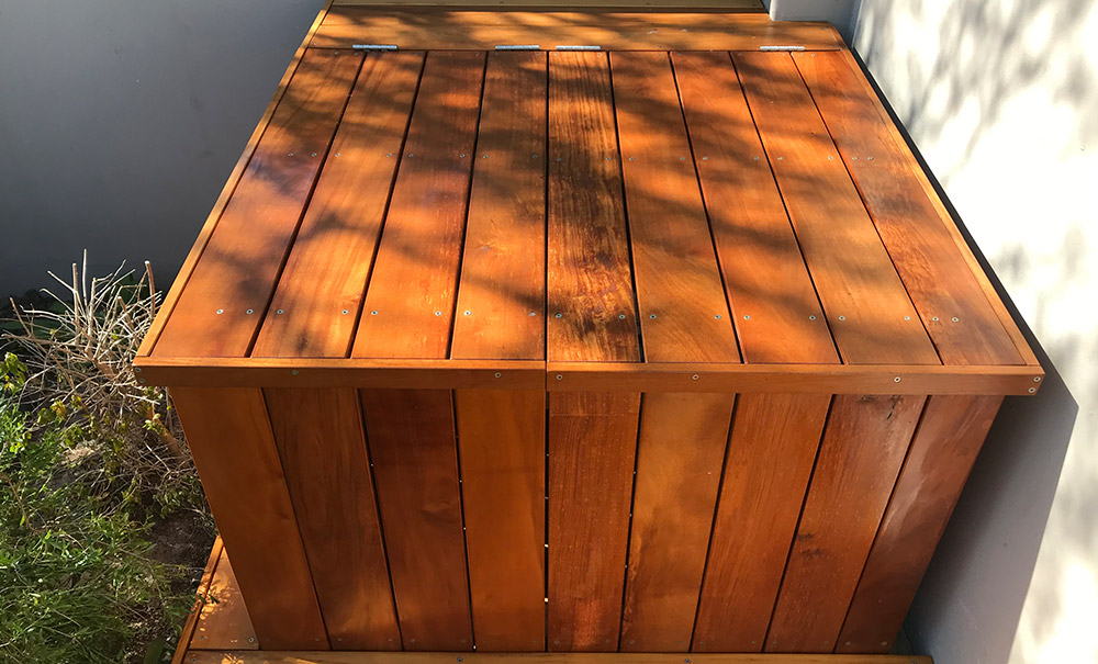 Custom pool pump box engineering in Cape Town by Decks & Wood Engineering